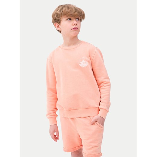 4F Bluza 4FJWSS24TSWSM0936 Pomarańczowy Regular Fit ze sklepu MODIVO w kategorii Bluzy chłopięce - zdjęcie 182641947