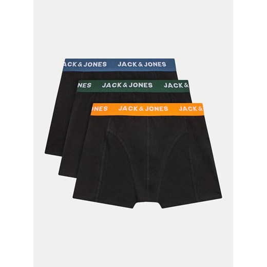 Jack&Jones Junior Komplet 3 par bokserek 12250204 Czarny Jack&jones Junior 140 MODIVO