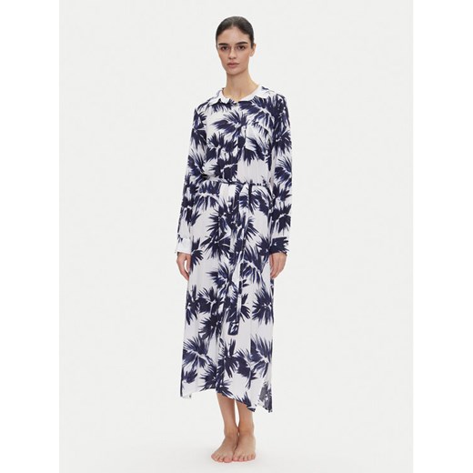 DKNY Sukienka koszulowa YI00052 Granatowy Regular Fit ze sklepu MODIVO w kategorii Sukienki - zdjęcie 182642056