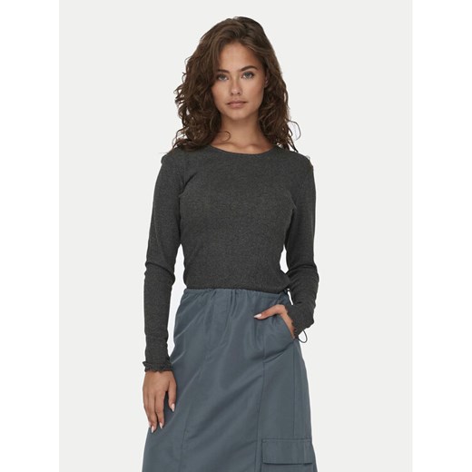 ONLY Bluzka Carlotta 15291987 Szary Regular Fit XL MODIVO