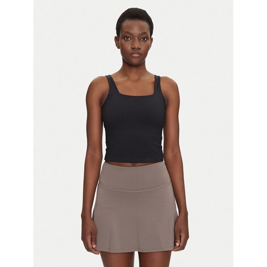 Girlfriend Collective Top Tommy 1045 Czarny Slim Fit ze sklepu MODIVO w kategorii Bluzki damskie - zdjęcie 182642149