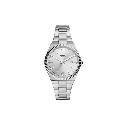 Fossil Zegarek Scarlette ES5300 Srebrny ze sklepu MODIVO w kategorii Zegarki - zdjęcie 182642159