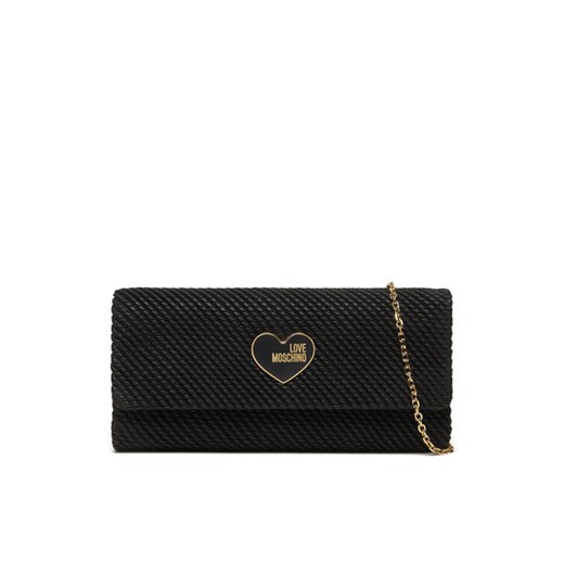 LOVE MOSCHINO Torebka JC4142PP1LLN100A Czarny ze sklepu MODIVO w kategorii Kopertówki - zdjęcie 182642197