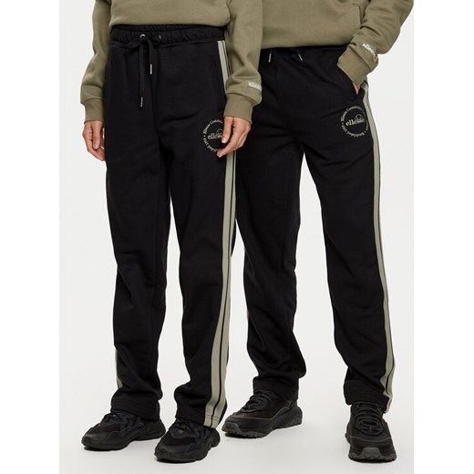 Ellesse Spodnie dresowe Unisex Nioro SHX21064 Czarny Regular Fit ze sklepu MODIVO w kategorii Spodnie męskie - zdjęcie 182642317
