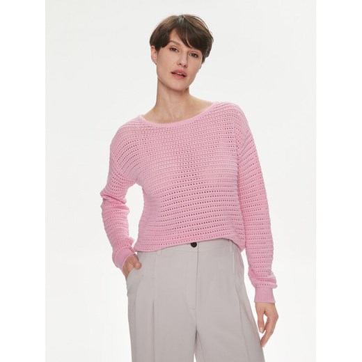 Vila Sweter Bellisina 14089578 Różowy Regular Fit ze sklepu MODIVO w kategorii Swetry damskie - zdjęcie 182642349