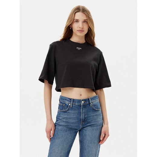 JOOP! Jeans T-Shirt Taky 30046280 Czarny Relaxed Fit ze sklepu MODIVO w kategorii Bluzki damskie - zdjęcie 182642375