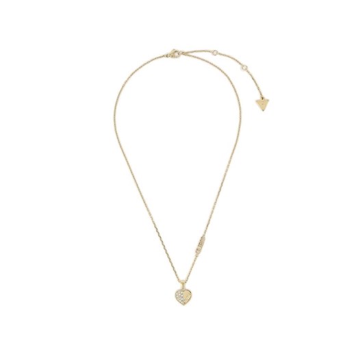Guess Naszyjnik Lovely Guess JUBN03 035JW Żółte złocenie ze sklepu MODIVO w kategorii Naszyjniki - zdjęcie 182642389