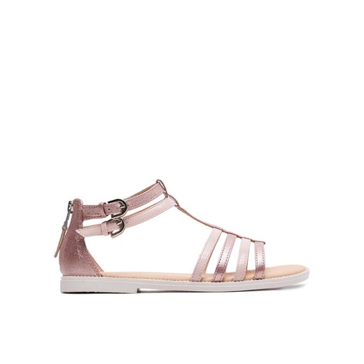 Geox Sandały J Sandal Karly Girl J7235D 0QDHH C8172 D Różowy ze sklepu MODIVO w kategorii Sandały dziecięce - zdjęcie 182642446