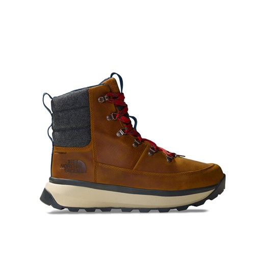 The North Face Trapery Bergen Leather Wp NF0A8A9M8O11 Brązowy ze sklepu MODIVO w kategorii Buty zimowe męskie - zdjęcie 182642498