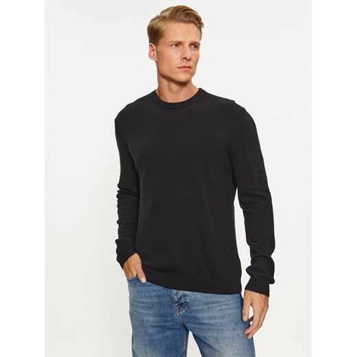 United Colors Of Benetton Sweter 1002U1G34 Czarny Regular Fit ze sklepu MODIVO w kategorii Swetry męskie - zdjęcie 182642588