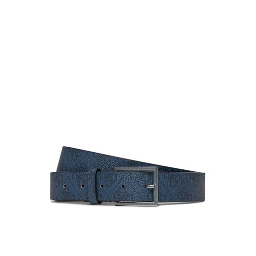 Guess Pasek Męski Vezzola Belts BM7781 P3435 Granatowy ze sklepu MODIVO w kategorii Paski męskie - zdjęcie 182642607