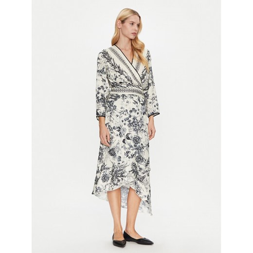 Simona Corsellini Sukienka letnia P25CPAB00401 Kolorowy Regular Fit ze sklepu MODIVO w kategorii Sukienki - zdjęcie 182642615