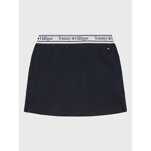 Tommy Hilfiger Spódnica KG0KG07158 M Granatowy Regular Fit ze sklepu MODIVO w kategorii Spódnice dziewczęce - zdjęcie 182642618