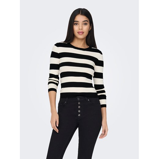 JDY Sweter 15277223 Beżowy Regular Fit ze sklepu MODIVO w kategorii Swetry damskie - zdjęcie 182642678