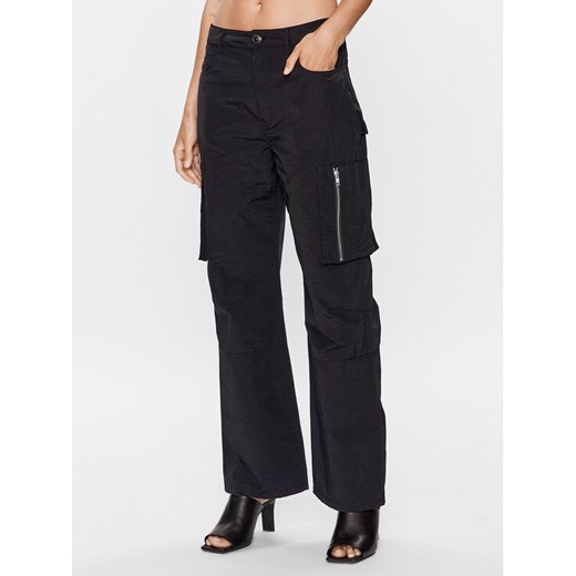 Herskind Spodnie materiałowe Tilly 4851798 Czarny Oversize ze sklepu MODIVO w kategorii Spodnie damskie - zdjęcie 182642777