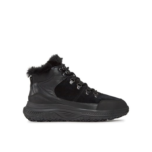 Geox Sneakersy D Oliviera + Grip D36VNC 02232 C9999 Czarny ze sklepu MODIVO w kategorii Workery damskie - zdjęcie 182642857