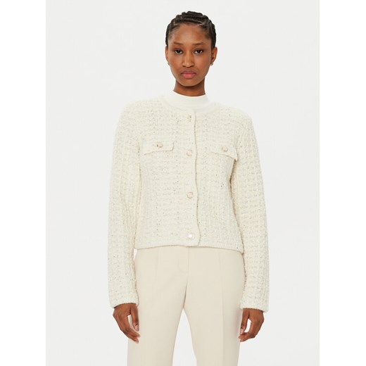 OUI Marynarka 88850 Beżowy Regular Fit 42 MODIVO