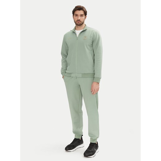 EA7 Emporio Armani Dres 7M000554 AF13526 U9024 Zielony Regular Fit ze sklepu MODIVO w kategorii Dresy męskie - zdjęcie 182642879