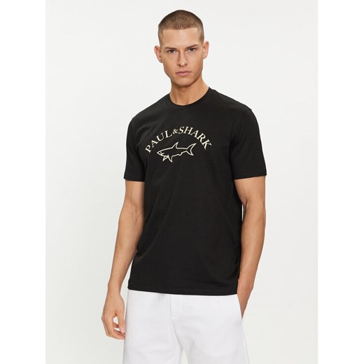 Paul&Shark T-Shirt 24411032 Czarny Regular Fit ze sklepu MODIVO w kategorii T-shirty męskie - zdjęcie 182642886