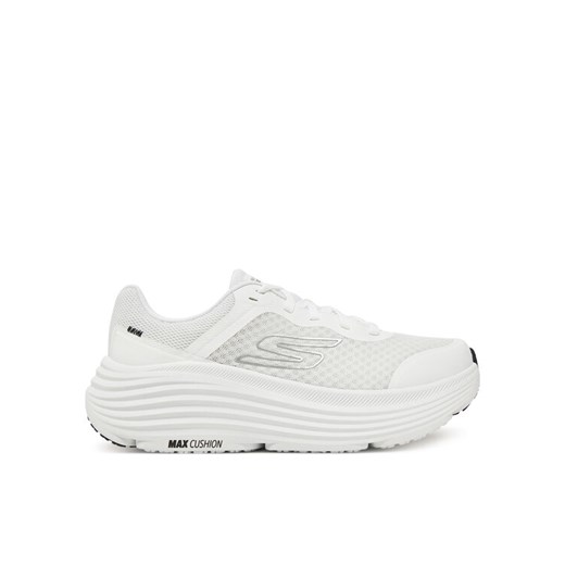 Skechers Sneakersy Max Cushioning Endea 129470/WBK Biały ze sklepu MODIVO w kategorii Buty sportowe damskie - zdjęcie 182642959