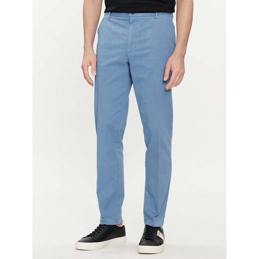 Boss Chinosy Kane-L 50497787 Niebieski Regular Fit ze sklepu MODIVO w kategorii Spodnie męskie - zdjęcie 182642996