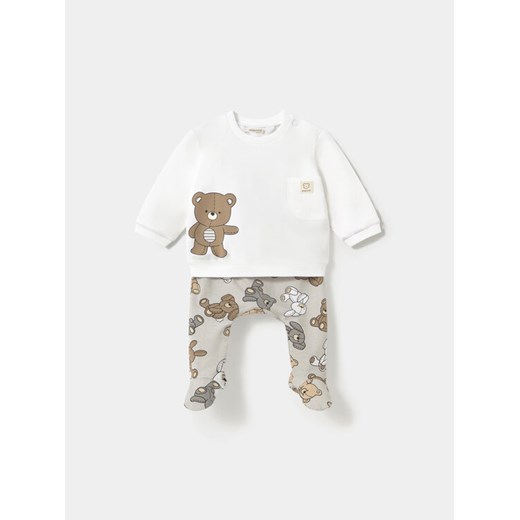 Mayoral Komplet bluza i półśpiochy 1559 Kolorowy Regular Fit ze sklepu MODIVO w kategorii Komplety niemowlęce - zdjęcie 182643069