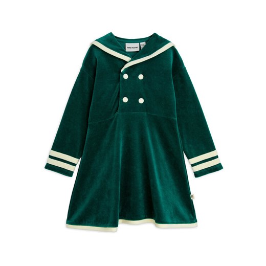 MINI RODINI Sukienka codzienna Sailor 2515010975 Zielony Regular Fit ze sklepu MODIVO w kategorii Sukienki dziewczęce - zdjęcie 182643077
