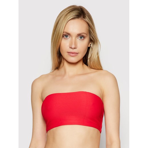 Seafolly Góra od bikini Essential 31034-640 Czerwony ze sklepu MODIVO w kategorii Stroje kąpielowe - zdjęcie 182643098