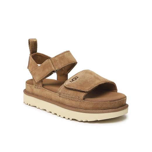 Ugg Sandały W Goldenstar Sandals 1136783 Brązowy ze sklepu MODIVO w kategorii Sandały damskie - zdjęcie 182643225
