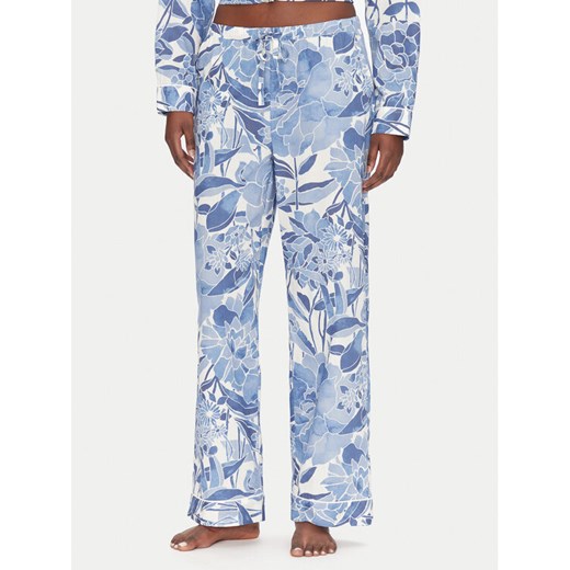 Gap Spodnie piżamowe 531506-15 Niebieski Relaxed Fit ze sklepu MODIVO w kategorii Piżamy damskie - zdjęcie 182643239