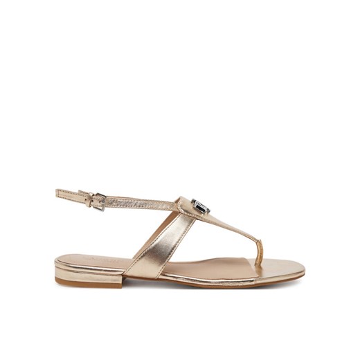 LAUREN RALPH LAUREN Sandały Everley 802970532001 Złoty ze sklepu MODIVO w kategorii Sandały damskie - zdjęcie 182643276
