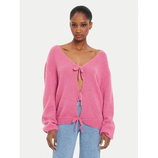 Kontatto Sweter AI2025 3M0194 Różowy Regular Fit ze sklepu MODIVO w kategorii Swetry damskie - zdjęcie 182643367