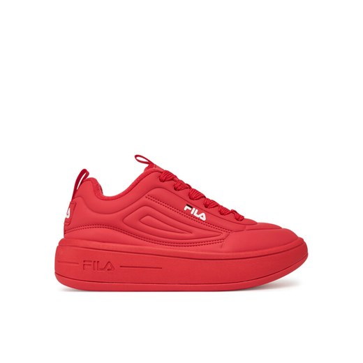 Fila Sneakersy Superbubble  FFW0536 30005 Czerwony ze sklepu MODIVO w kategorii Buty sportowe damskie - zdjęcie 182643377