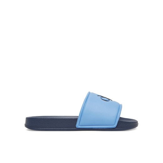 Calvin Klein Jeans Klapki V3X0-83032-1172X Niebieski ze sklepu MODIVO w kategorii Klapki dziecięce - zdjęcie 182643438