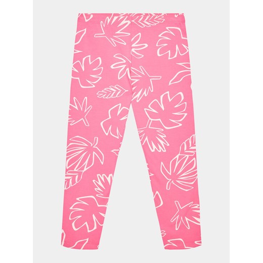 United Colors Of Benetton Legginsy 3YZXCF035 Czerwony Slim Fit ze sklepu MODIVO w kategorii Spodnie dziewczęce - zdjęcie 182643506