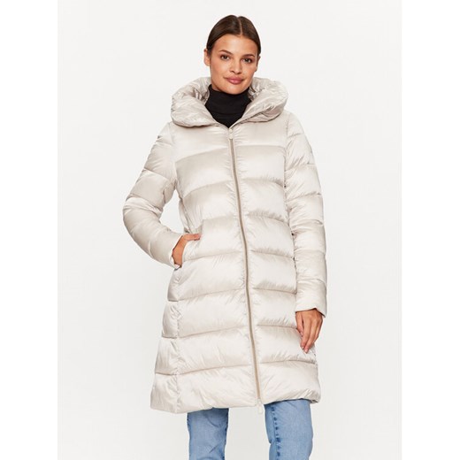 Save The Duck Kurtka zimowa D40279W IRIS17 Beżowy Regular Fit ze sklepu MODIVO w kategorii Kurtki damskie - zdjęcie 182643536