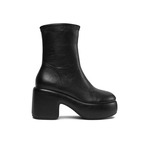 Bronx Botki Ankle boots 47516-A Czarny ze sklepu MODIVO w kategorii Botki - zdjęcie 182643538