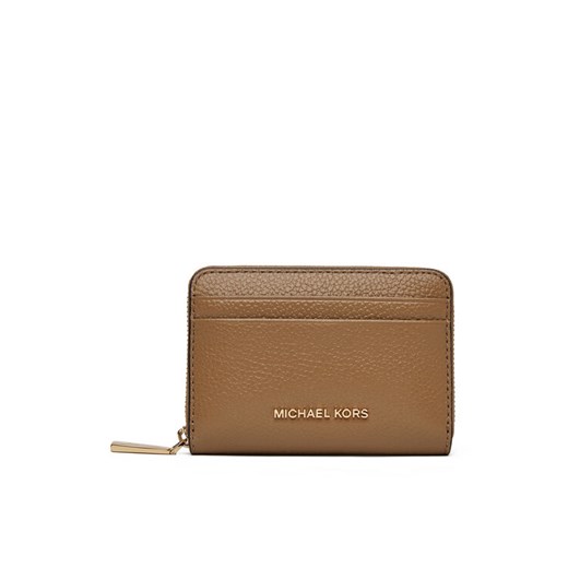 MICHAEL Michael Kors Mały Portfel Damski 32T4GJ6Z5L Brązowy ze sklepu MODIVO w kategorii Portfele damskie - zdjęcie 182643539