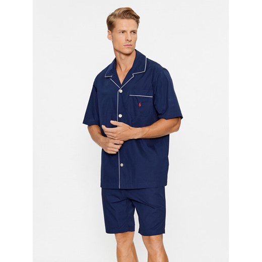 Polo Ralph Lauren Piżama 714899503004 Granatowy Regular Fit Polo Ralph Lauren S MODIVO