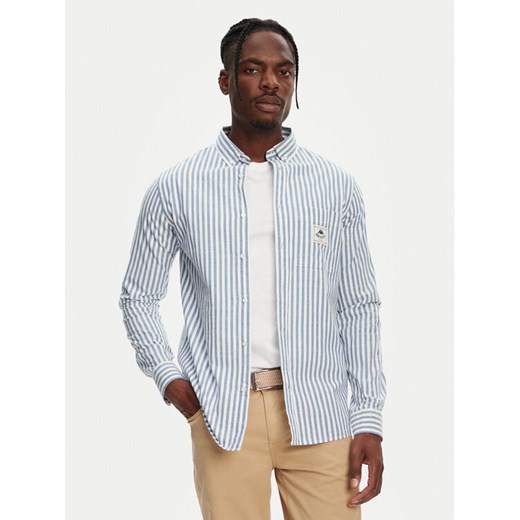 Robe di Kappa Koszula Nuno 63128NW Niebieski Regular Fit ze sklepu MODIVO w kategorii Koszule męskie - zdjęcie 182643569