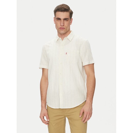 Levi's® Koszula Sunset 86624-0065 Biały Standard Fit ze sklepu MODIVO w kategorii Koszule męskie - zdjęcie 182643625