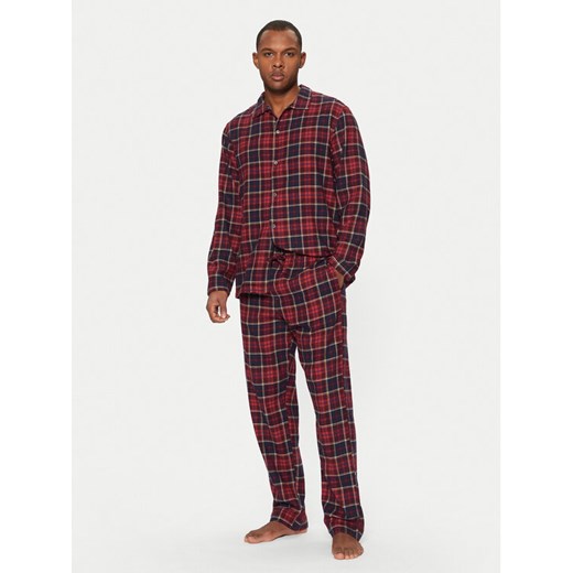 Gap Piżama 646680-00 Czerwony Relaxed Fit ze sklepu MODIVO w kategorii Piżamy męskie - zdjęcie 182643678