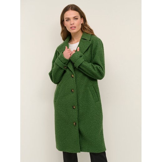 Kaffe Płaszcz przejściowy Anne 10506924 Zielony Regular Fit ze sklepu MODIVO w kategorii Płaszcze damskie - zdjęcie 182643697