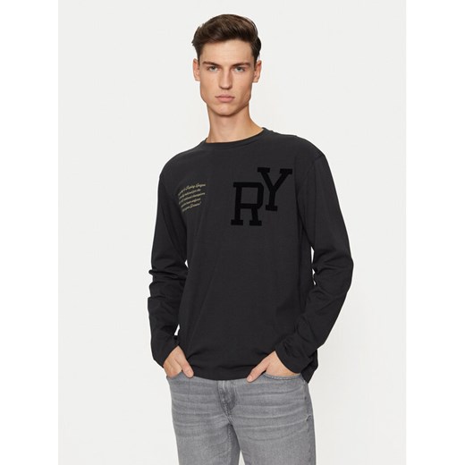 REPLAY Longsleeve M6942 .000.2660 Czarny Regular Fit ze sklepu MODIVO w kategorii T-shirty męskie - zdjęcie 182643705