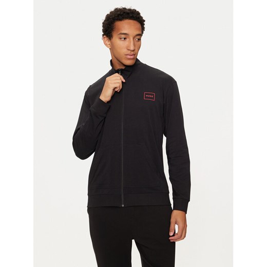 Hugo Bluza 50525245 Czarny Regular Fit ze sklepu MODIVO w kategorii Bluzy męskie - zdjęcie 182643729