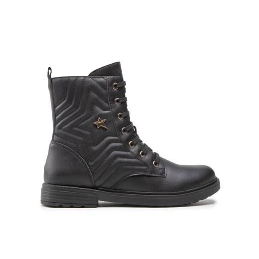 Geox Botki J Eclair G. N J269QN 000BC C9999 D Czarny ze sklepu MODIVO w kategorii Buty zimowe dziecięce - zdjęcie 182643778