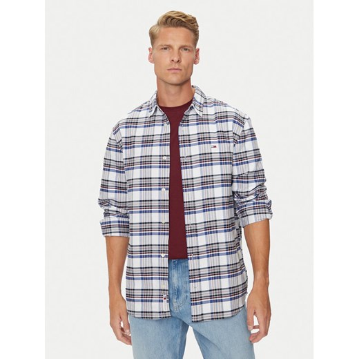 Tommy Jeans Koszula DM0DM19648 Beżowy Regular Fit ze sklepu MODIVO w kategorii Koszule męskie - zdjęcie 182643796