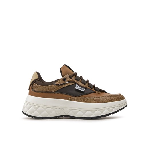 Guess Sneakersy Kyrki FLTKYR FAL12 Brązowy Guess 35 MODIVO
