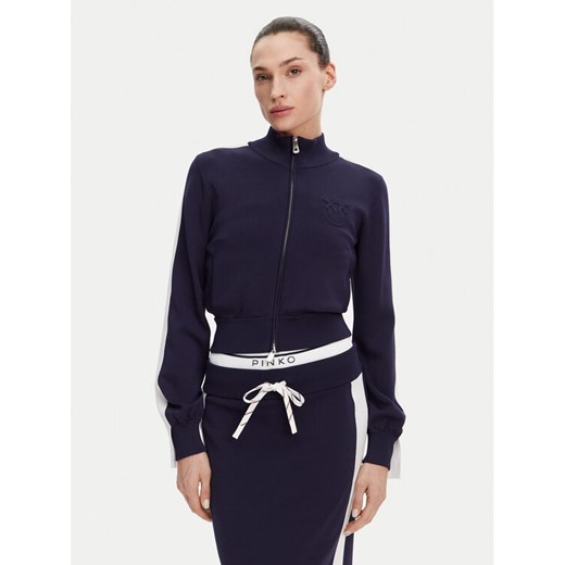 PINKO Bluza Wellington Maglia 104738 A2FQ Granatowy Regular Fit ze sklepu MODIVO w kategorii Bluzy damskie - zdjęcie 182643846