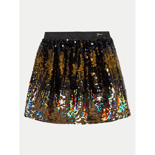 Guess Spódnica J4BD04 KCH50 Czarny Regular Fit ze sklepu MODIVO w kategorii Spódnice dziewczęce - zdjęcie 182643848